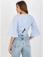 Halenka LK BZ 506243.78 bílá a modrá Halenka LK BZ 506243.78 bílá a modrá