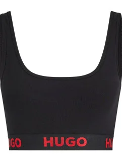 BOSS Dámská sportovní podprsenka Sporty Logo 50469631-001 - HUGO