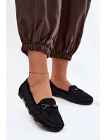 Dámské mokasíny 6358 černé - Sweet Shoes
