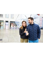Daiber JN 1162 Lehká pánská prošívaná bunda 02.1162 black matt