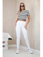 Džínové kalhoty bílý Džínové kalhoty bílý