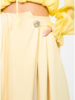 Sukně IT SD 81036.82 světle žlutá