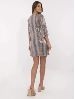 Šaty LK SK 509940.55 tmavě lila