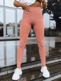 Dámské žebrované legíny LOOK AT ME beige FashionStreet UY1573