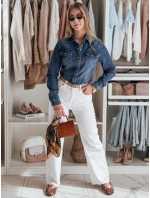 Dámská džínová košile NAPSTIPS modrá FashionStreet DY0468