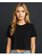 Next Level Apparel N 7610 Těžký dámský crop top 08.7610 heather grey