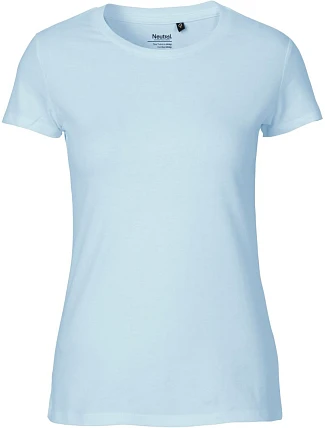 Neutral O 81001 Dámské tričko z bio bavlny 77.8101 light blue Neutral O 81001 Dámské tričko z bio bavlny 77.8101 light blue