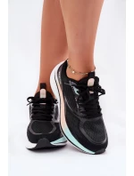 Dámské Sportovní Boty Big Star RR274A160 HI-POLY SYSTEM Černé