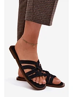 Dámské ploché sandály s pásky Calvia