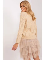 Svetr na zapínání model 186811 AT Svetr na zapínání model 186811 AT