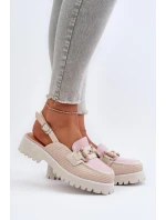 Sandály na podpatku model 195556 Step in style Sandály na podpatku model 195556 Step in style