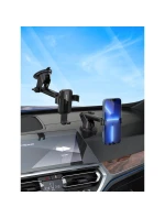 Držák do auta pro telefon Vention s ochranným krytem 4,7 až 7,2 palce černý