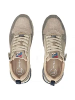 Pánské kožené polobotky béžové Filippo MSP7836