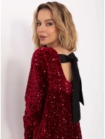 MI SK šaty A2813.64 burgundy MI SK šaty A2813.64 burgundy