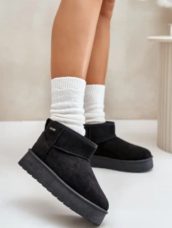 Nízké Sněhule Na Platformě Big Star Černé