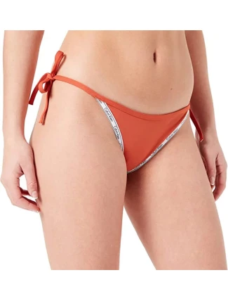 Spodní díl plavek KW0KW01711 - GOU Skořicová - Calvin Klein Spodní díl plavek KW0KW01711 - GOU Skořicová - Calvin Klein