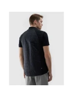 Pánská černá pánská běžecká vesta Primaloft eco 4F