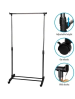 Šatní skříň šatní skříň 78x41x93-158CM ALPINA