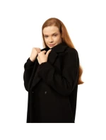 Outhorn dámský tmavě černý kabát OTHAW22TCOUF003 20S