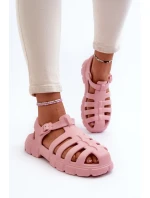 Dámské Pěnové Sandály Římské Růžové Gasaria