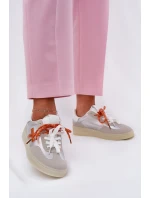 Nízké Dámské Sportovní Boty Stříbrné Zelevelis