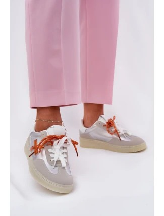 Nízké Dámské Sportovní Boty Stříbrné Zelevelis