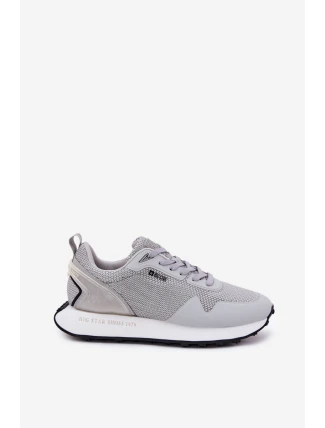 Pánské Tenisky Na Platformě Big Star RR174358 Hi-Poly System Šedé
