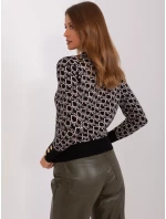 Jumper AT SW 2342.46P černý a béžový