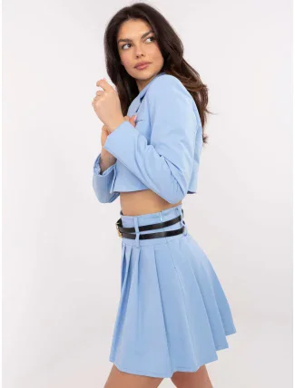 Bunda DHJ ZT 8670.16 světle modrá Bunda DHJ ZT 8670.16 světle modrá