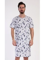 Pánská noční košile s krátkým rukávem Surfing Pánská noční košile s krátkým rukávem Surfing