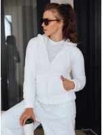 Dámská mikina s kapucí bílá FashionStreet BY1555