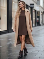 Dámské hnědé boty FashionStreet na podpatku ZY1315 Dámské hnědé boty FashionStreet na podpatku ZY1315