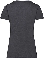 Fruit of the Loom Lady-Fit Valueweight T Dámské tričko 16.1372 dark heather grey