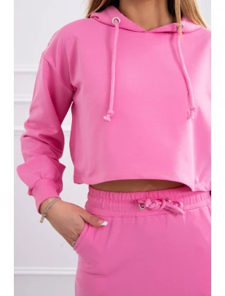 Souprava halenky se sukní světle růžová Souprava halenky se sukní světle růžová