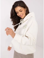 Mikina D10608BC02654E bílá Mikina D10608BC02654E bílá