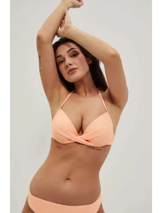 Vrchní díl plavek L-SB-4006 broskvový - Moodo