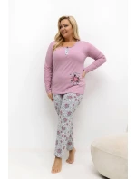 ~Piżama Plus Size model 221188 Forever Pink