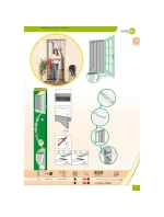 LAMELOVÁ MOSKYTIÉRA 100X220 POLYESTER+PÁSEK NA SUCHÝ ZIP