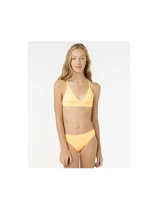 Plavky RIP CURL Peachy Bikini – pro holčičky – oranžové Plavky RIP CURL Peachy Bikini – pro holčičky – oranžové