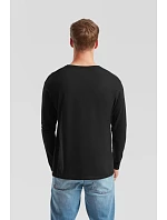 Fruit of the Loom Iconic 150 LSL T Tričko s dlouhým rukávem 16.1446 black