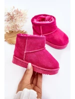 Dětské zateplené sněhové botky Fuksja Gooby