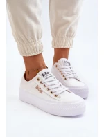 Bílé Dámské Tenisky na Platformě Lee Cooper LCW-24-31-2725