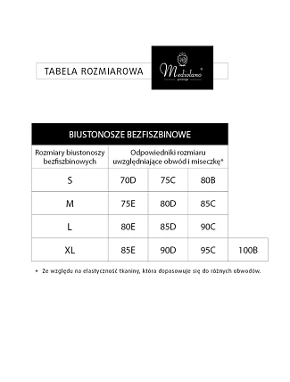 LIV 21001 PODPRSENKA BEZ KOSTIC ČERNÁ