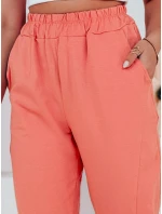 FashionStreet dámské broskvové tepláky STIVEL UY02719