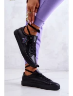 Kožené tenisky Star Big Star JJ274243 Black