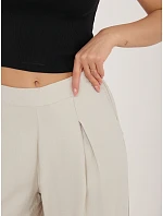 Kalhoty D60103M62449E1 světle béžové