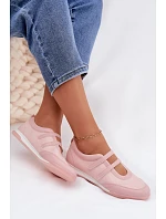 Sportovní dámské baleríny růžové - Farvessa