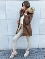 Dámská zimní bunda parka VIXEN hnědá FashionStreet TY3871