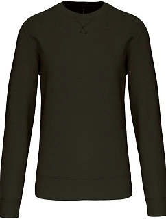 Kariban K 442 Mikina z těžké bavlny 20.K442 dark khaki