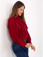 MI KS košile A2818.09 bordó